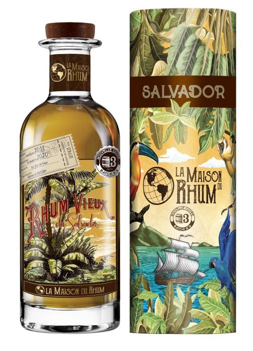 La Maison Du Rhum Salvador No.3 9y 2011 0,7l 42% / Rok lahvování 2020