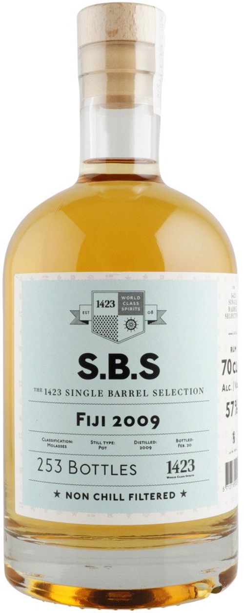 S.B.S Fiji 11y 2009 0,7l 57% L.E. / Rok lahvování 2020