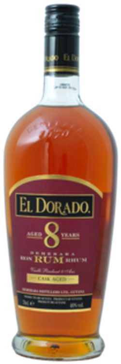 El Dorado 8YO Cask Aged 40% 0,7L