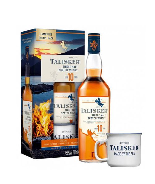 Talisker 10 Y.O. Campfire Escape Pack 45,8% 0,7 l