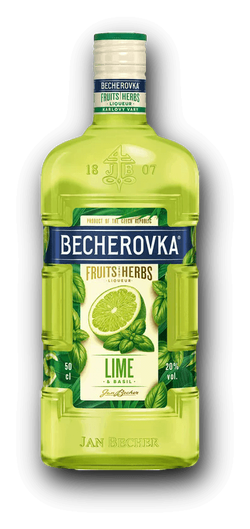 Becherovka Lime & Basil 20% 0,5L