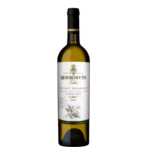 Mikrosvín Mikulov Muškát Moravský Pozdní sběr 0,75l 11,5%
