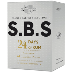 Rumový adventní kalendář 2026 S.B.S Edition 24×0,02l 50,7% + 2x sklo GB