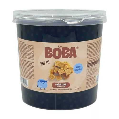 Hnědý cukr kuličky do Bubble Tea 3,2 Kg