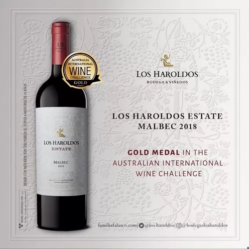 Los Haroldos Estate Malbec 2022, 750ml