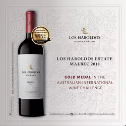 Los Haroldos Estate Malbec 2022, 750ml