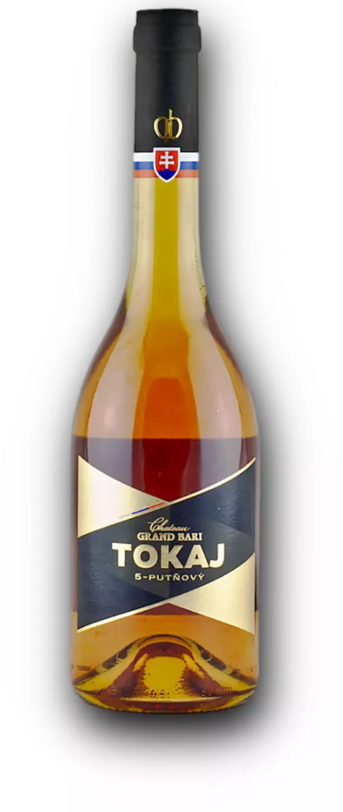 Grand Bari Tokaj 5 Putňový 2017 Sladký CHOP 10,5% 0,5L