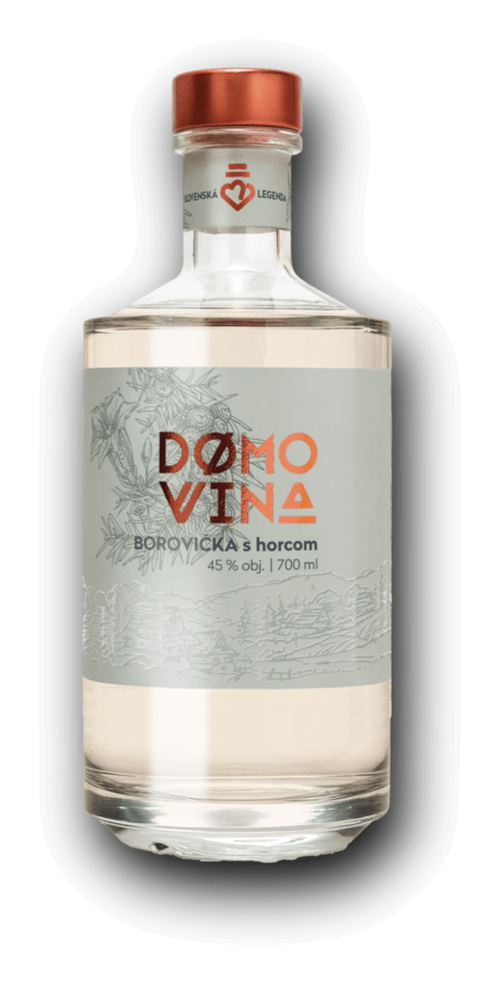 Domovina Borovička s Horcom 45% 0,7L
