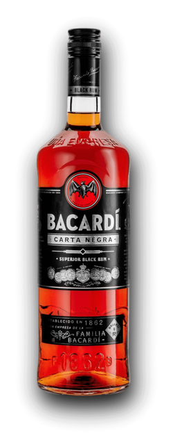 Bacardi Carta Negra 37,5% 1,0L