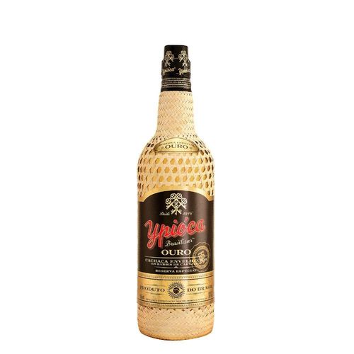 Ypioca Cachaca Empalhada Ouro 2y 0,7l 39%