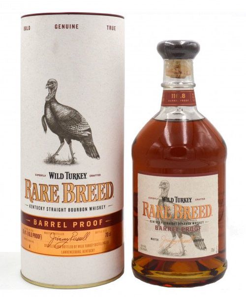 Wild Turkey Rare Breed Barrel Proof 0,7l 54,1% Tuba