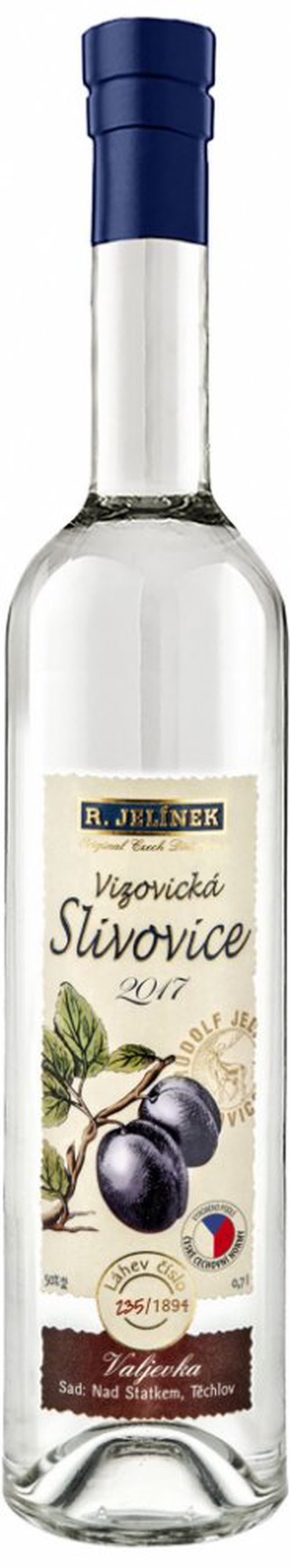 Vizovická Slivovice Valjevka 2017 0,7l 50%