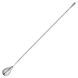 Nerezová míchací lžička s kulatým zakončením Teardrop 40cm
