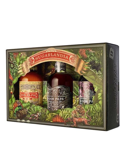 Don Papa Super Premium Mini Tri Pack 42,67% 0,6 l