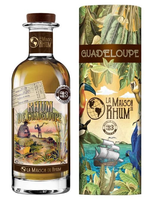 La Maison Du Rhum Guadeloupe No.3 6y 2014 0,7l 42% / Rok lahvování 2020