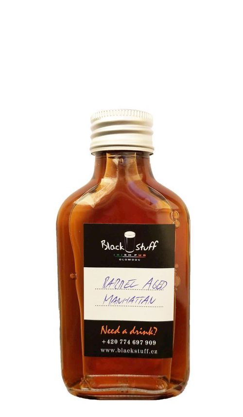 Koktejl Barrel Aged Manhattan 0,1l