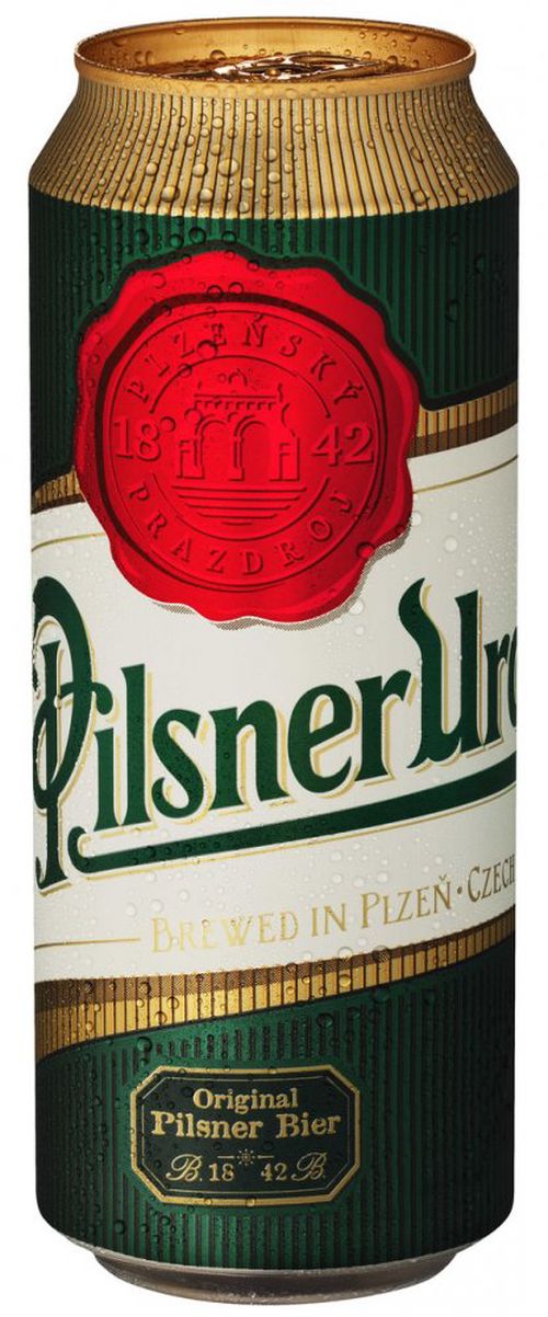 Pilsner Urquell 12° 6×0,5l 4,4% Plech