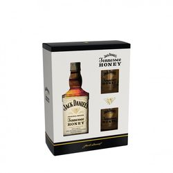 Jack Daniel's Honey 0,7l 35% + 2x sklo GB