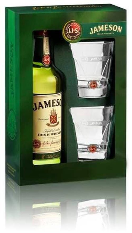 Jameson 0,7l 40% + 2x sklo GB