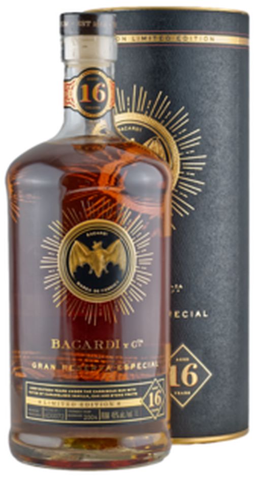 Bacardi 16YO Gran Reserva Especial Limited Edition 45% 1,0L