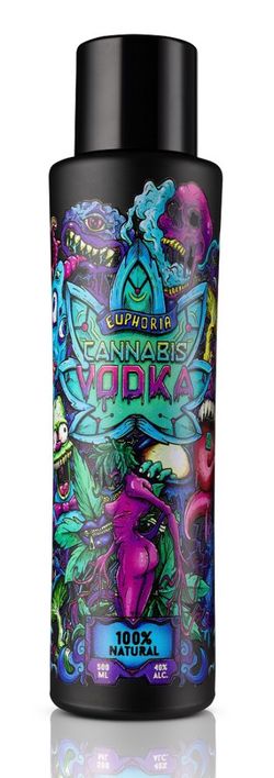 Euphoria Cannabis Vodka 0,5l 40%