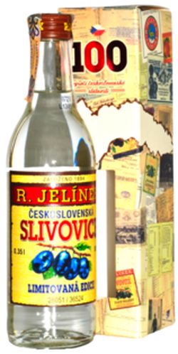 R. Jelínek Československá Slivovice 50% 0,35L