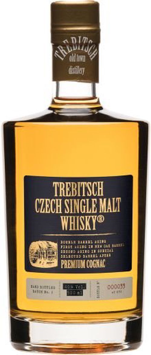 Trebitsch Czech Single Malt Whisky Premuim Cognac 0,5l 40%