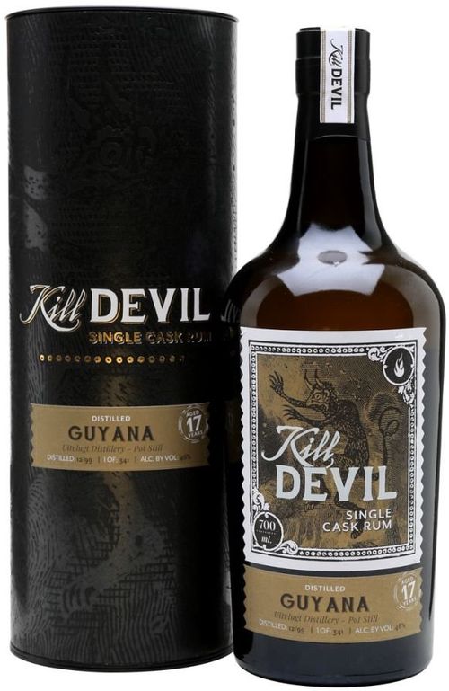 Hunter Laing Kill Devil Guyana 17y 1999 0,7l 46% GB / Rok lahvování 2016