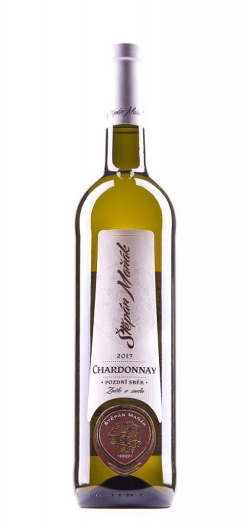 Štěpán Maňák Chardonnay Pozdní sběr 2017 0,75l 13%