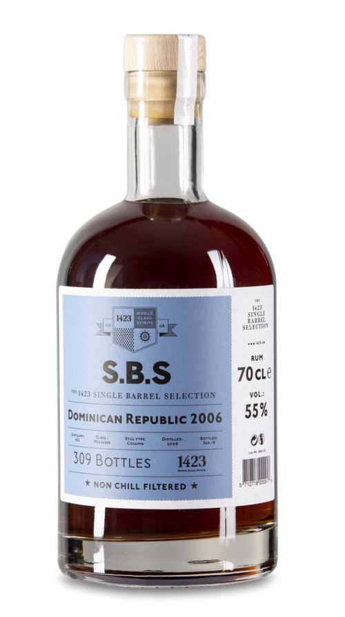 S.B.S Dominican Republic 12y 2006 0,7l 55% L.E. / Rok lahvování 2018