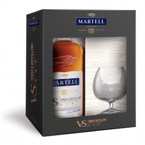 Martell VS 0,7l 40% + 1x sklo GB