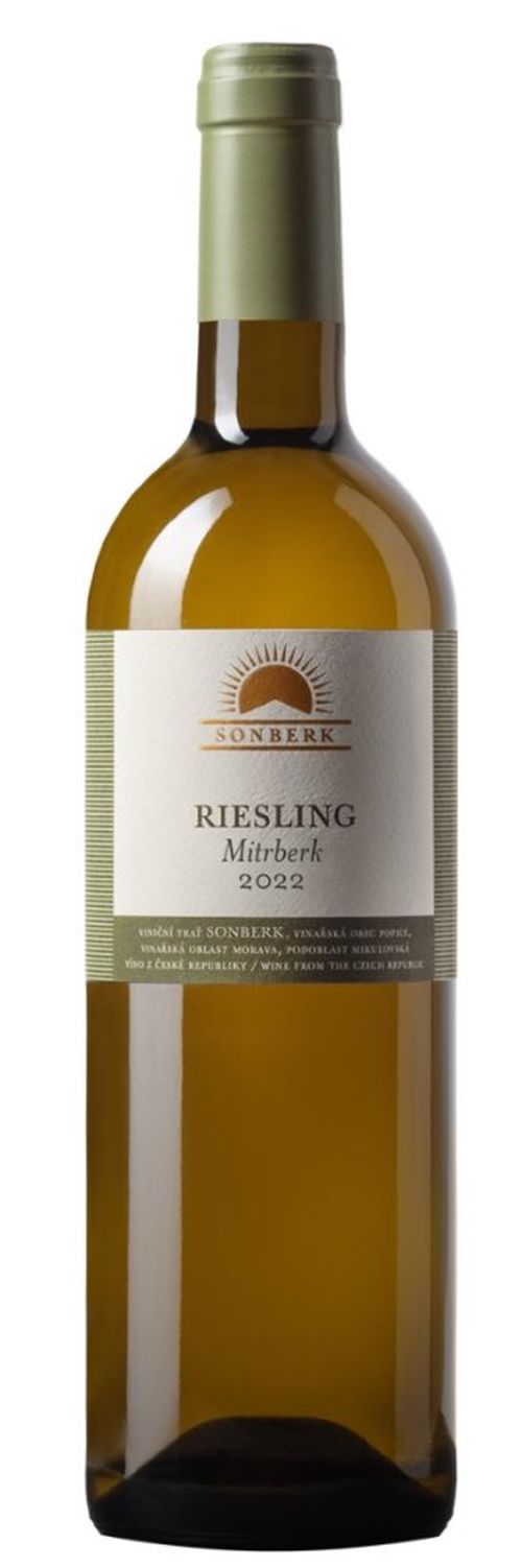 Sonberk Riesling Mitrberk Pozdní sběr 2022 0,75l 13,5%