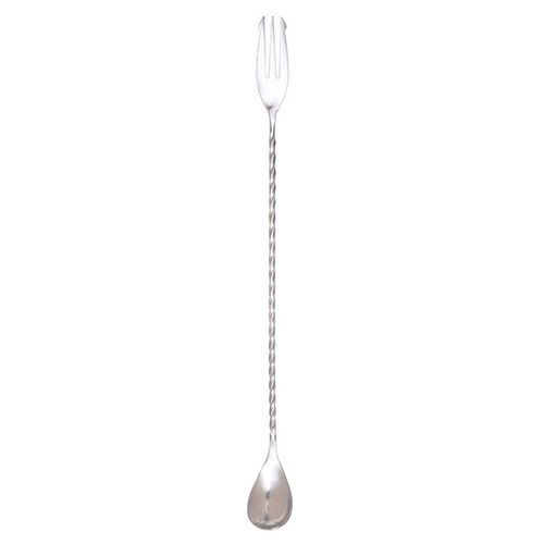 Barová lžička Cocktail Kingdom s vidličkou 50 cm