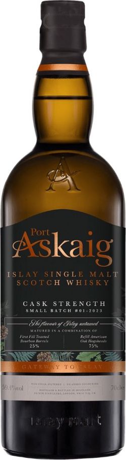 Port Askaig Cask Strength Small Batch 0,7l 59,4% / Rok lahvování 2023