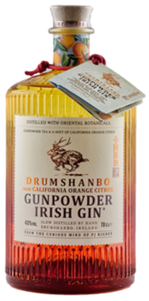 Drumshanbo Gunpowder Irish Gin with California Orange Citrus 43% 0,7L