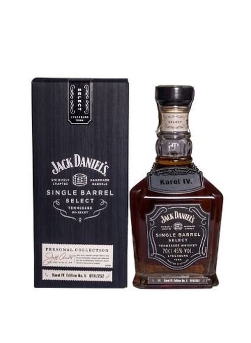 Jack Daniel's Single Barrel Select Karel IV. Edition No.5 0,7l 40%