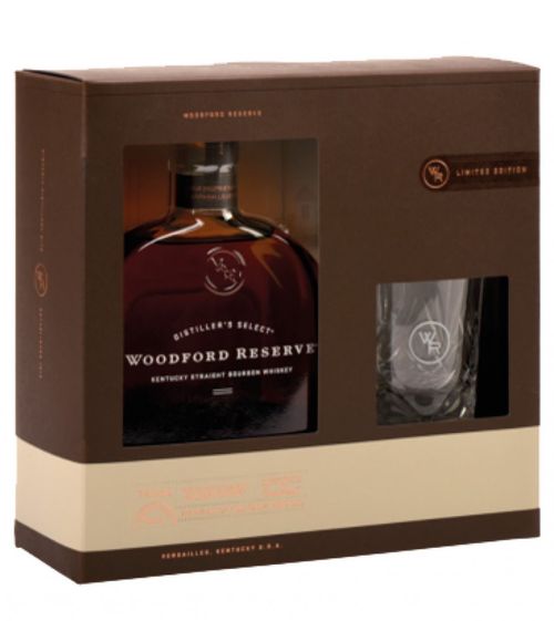 Woodford Reserve 0,7l 43,2% + 1x sklo