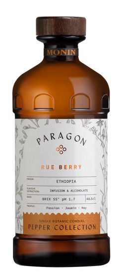 Monin Paragon cordial Rue Berry 485ml