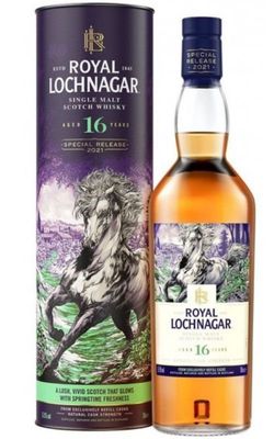 Royal Lochnagar 16y 0,7l 57,5% L.E. Tuba / Rok lahvování 2021