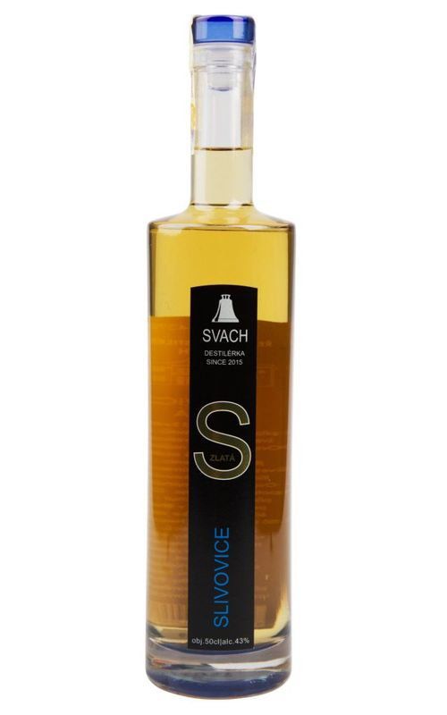 Svach Slivovice zlatá 0,5l 43%