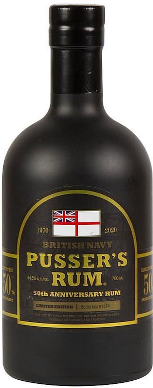 Pusser's 50th Anniversary 0,7l 54,5% L.E.