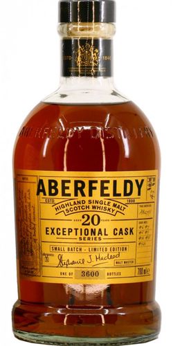 Aberfeldy Exceptional Casks 20y 0,7l 43% / Rok lahvování 2019