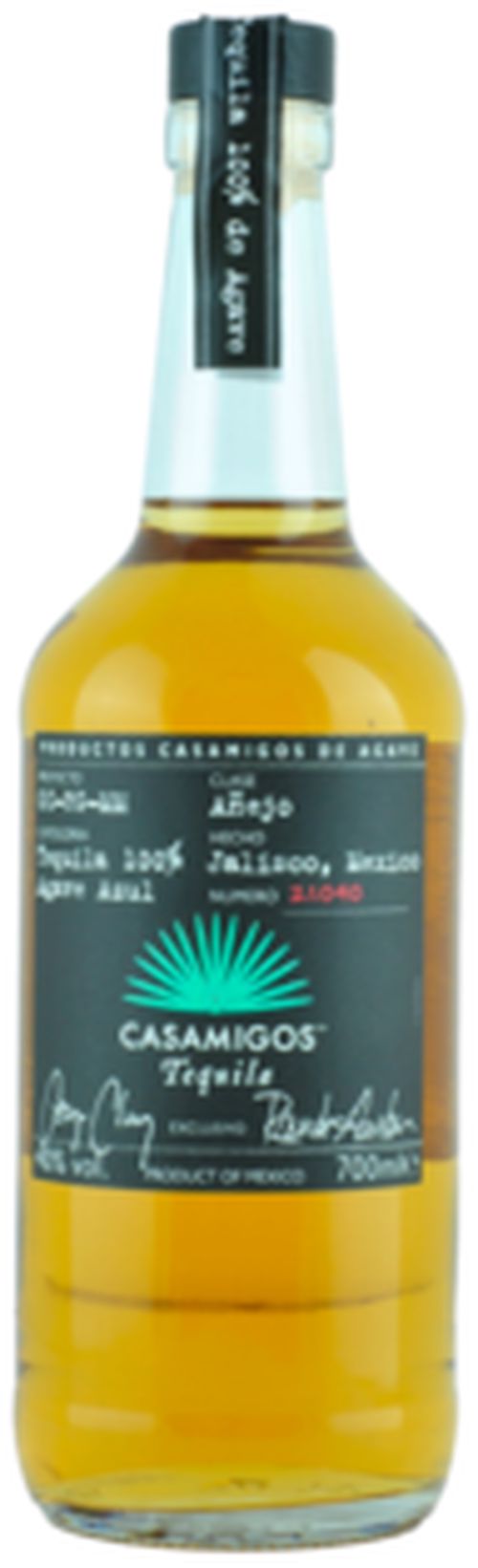 Casamigos Tequila Añejo 100% de Agave 40% 0,7L