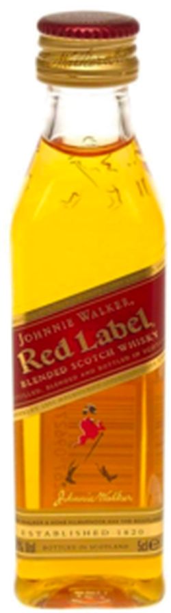 Mini Johnnie Walker Red Label 40% 0,05l