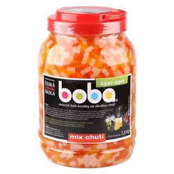Želé Mix chutí do Bubble Tea 3,8 Kg