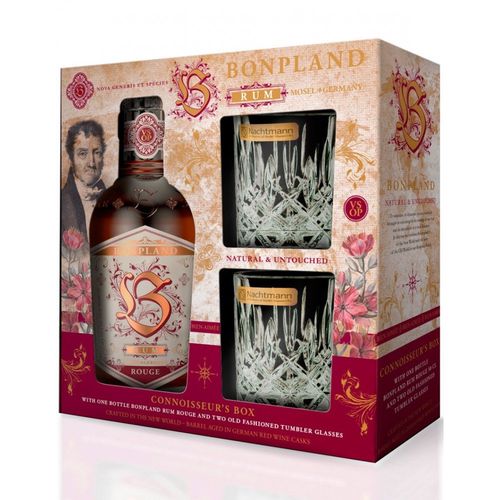 Bonpland Rum Rouge Capulet & Montague 0,5l 40% + 2x sklo GB