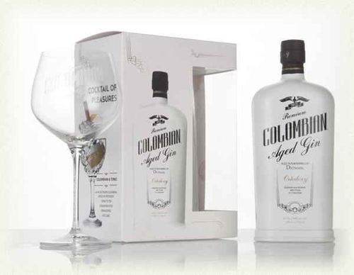 Dictador Colombian Aged Gin Ortodoxy White 0,7l 43% + 1x sklo GB