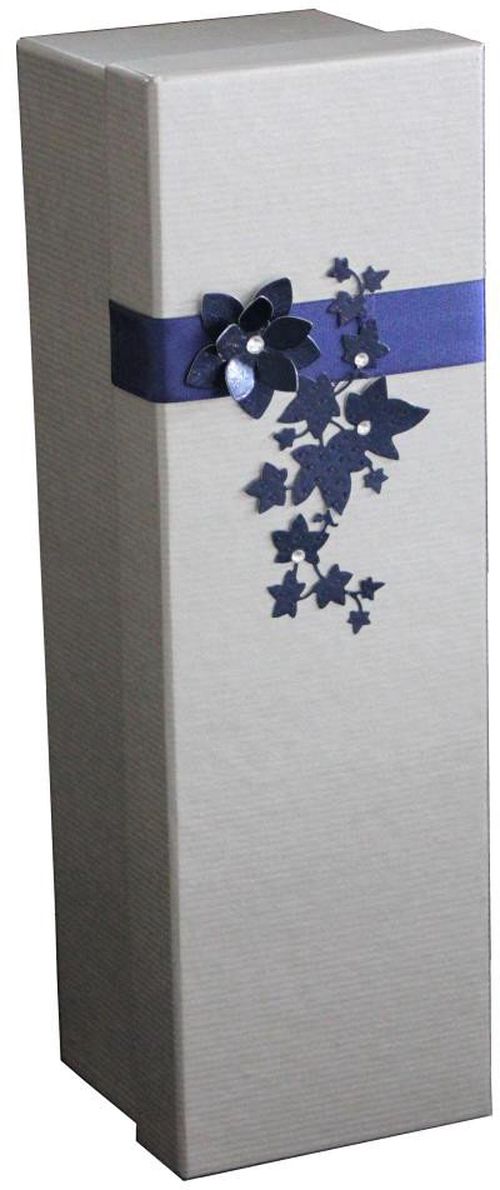 Dárková krabice Simona - Modré květy