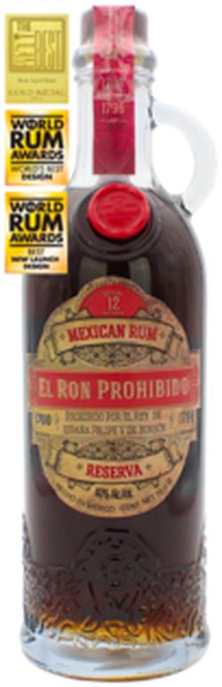 El Ron Prohibido Solera 12 40% 0,7l