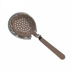Černý strainer Deluxe bez úchytů